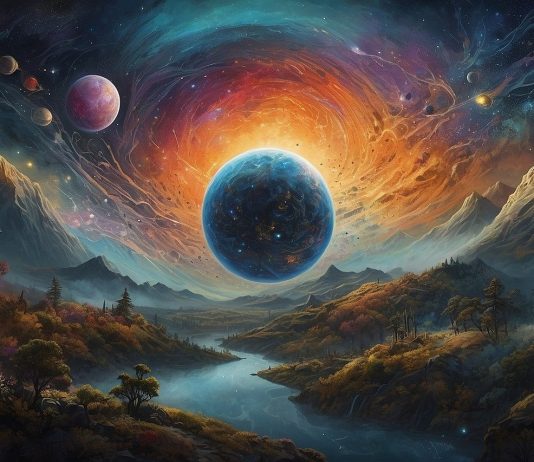 You Cannot Break this Law of the Universe ∞ by Daniel Scranton planets, nature, fantasy