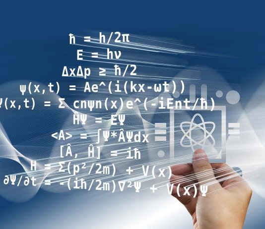 A Theory of Everything ~ Audrey Colette schrödinger, equation, quantum mechanics, quantum theory, wave function, hamiltonian, quantum superposition, quantum entanglement, expectation value, commutator, quantum tunneling, quantum field theory, heisenberg, quantum physics